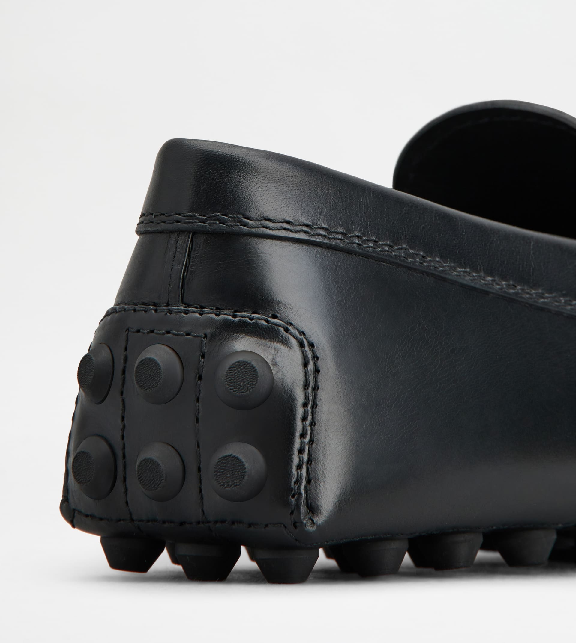 T TIMELESS GOMMINO BUBBLE IN LEATHER - BLACK - 6