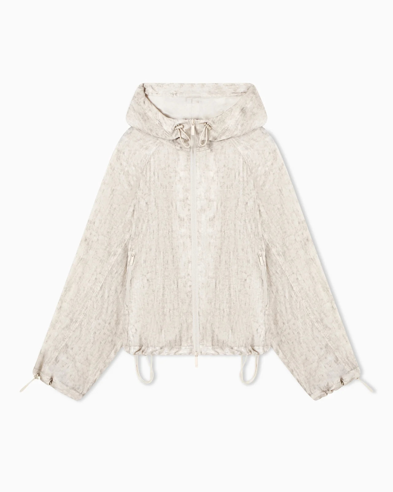 BLOUSON FLUID PRINT WITH MALDYED EFFECT - 1