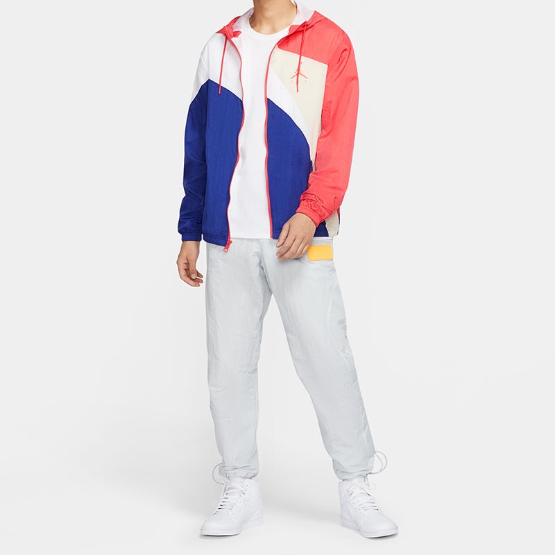 Air Jordan Jumpman Wave Logo Jacket Multicolor Splicing CK6867-631 - 5