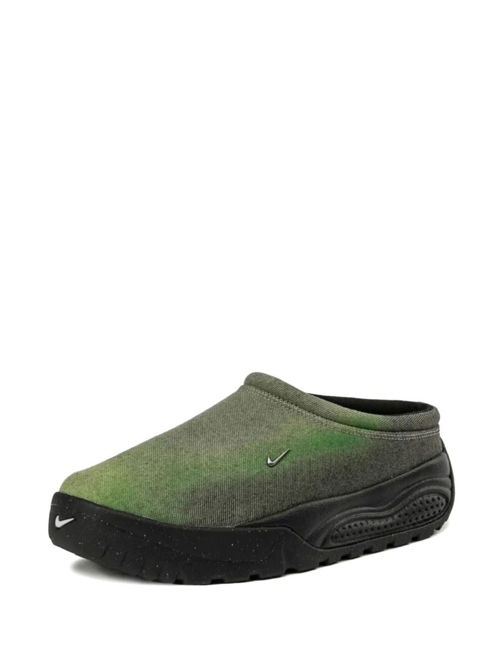 canvas slip-on mules - 2