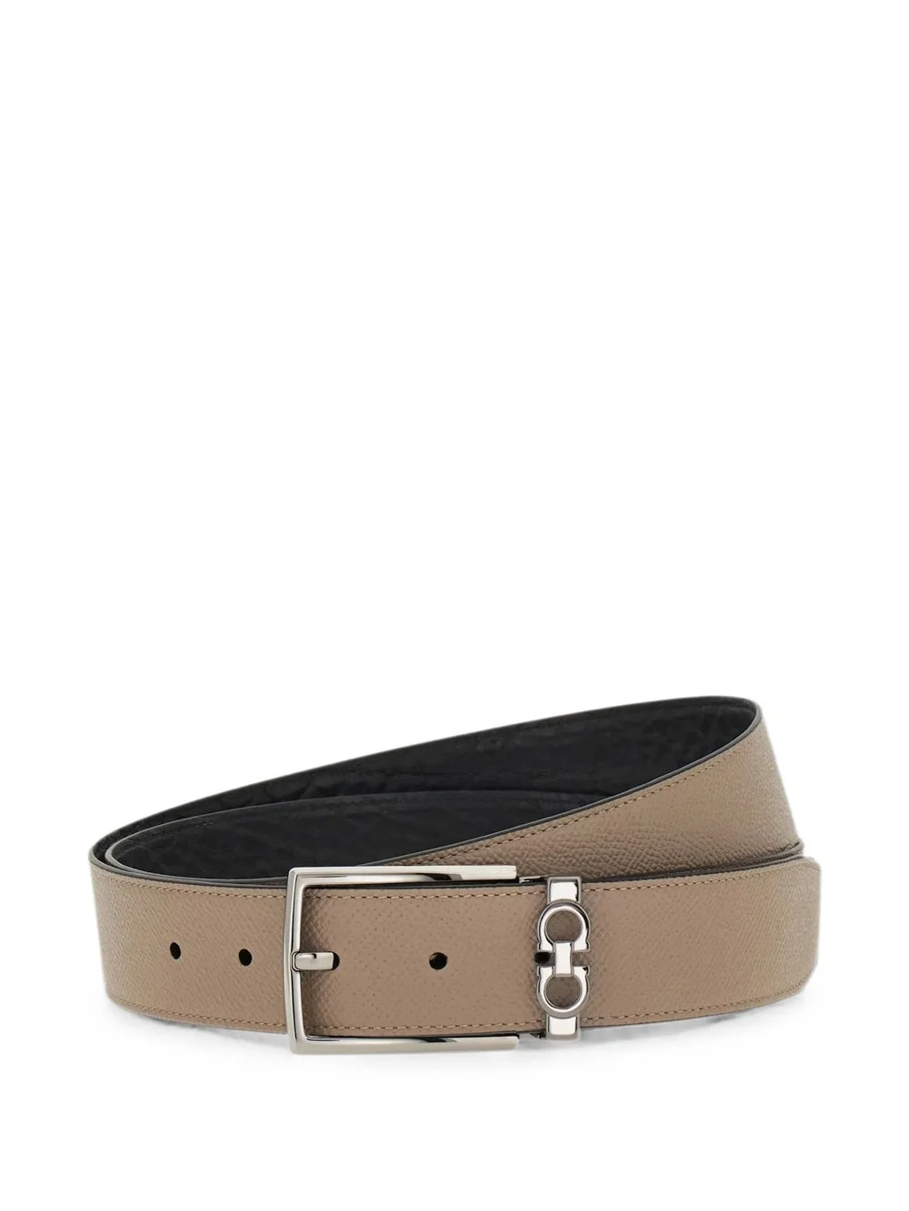REVERSIBLE AND ADJUSTABLE BELT WITH RECTANGULAR BUCKLE - 1