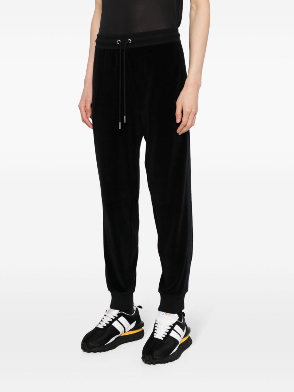 drawstring track pants - 3