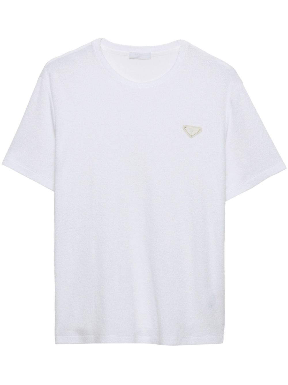 logo cotton t-shirt - 1