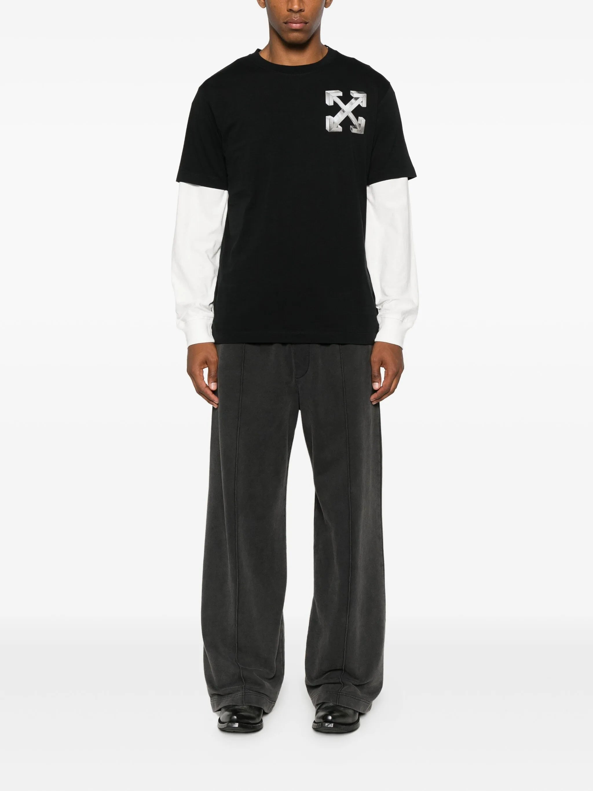 Off-white Arrow-print T-shirt - 2