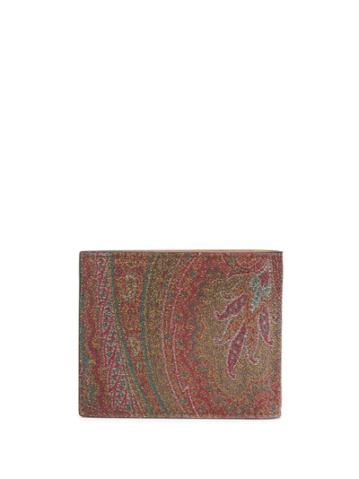 Etro paisley print wallet outlook