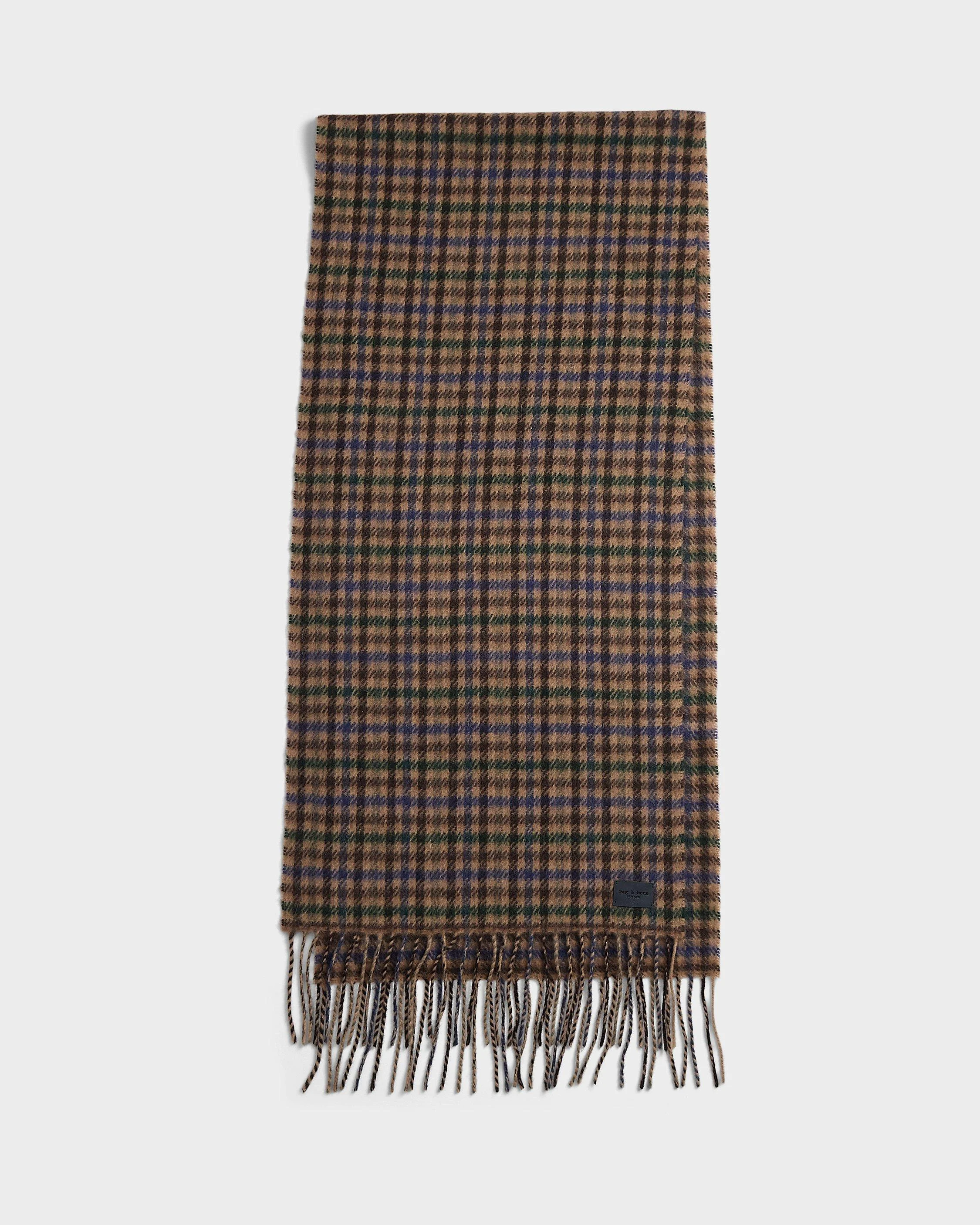 Ari Plaid Scarf - 1