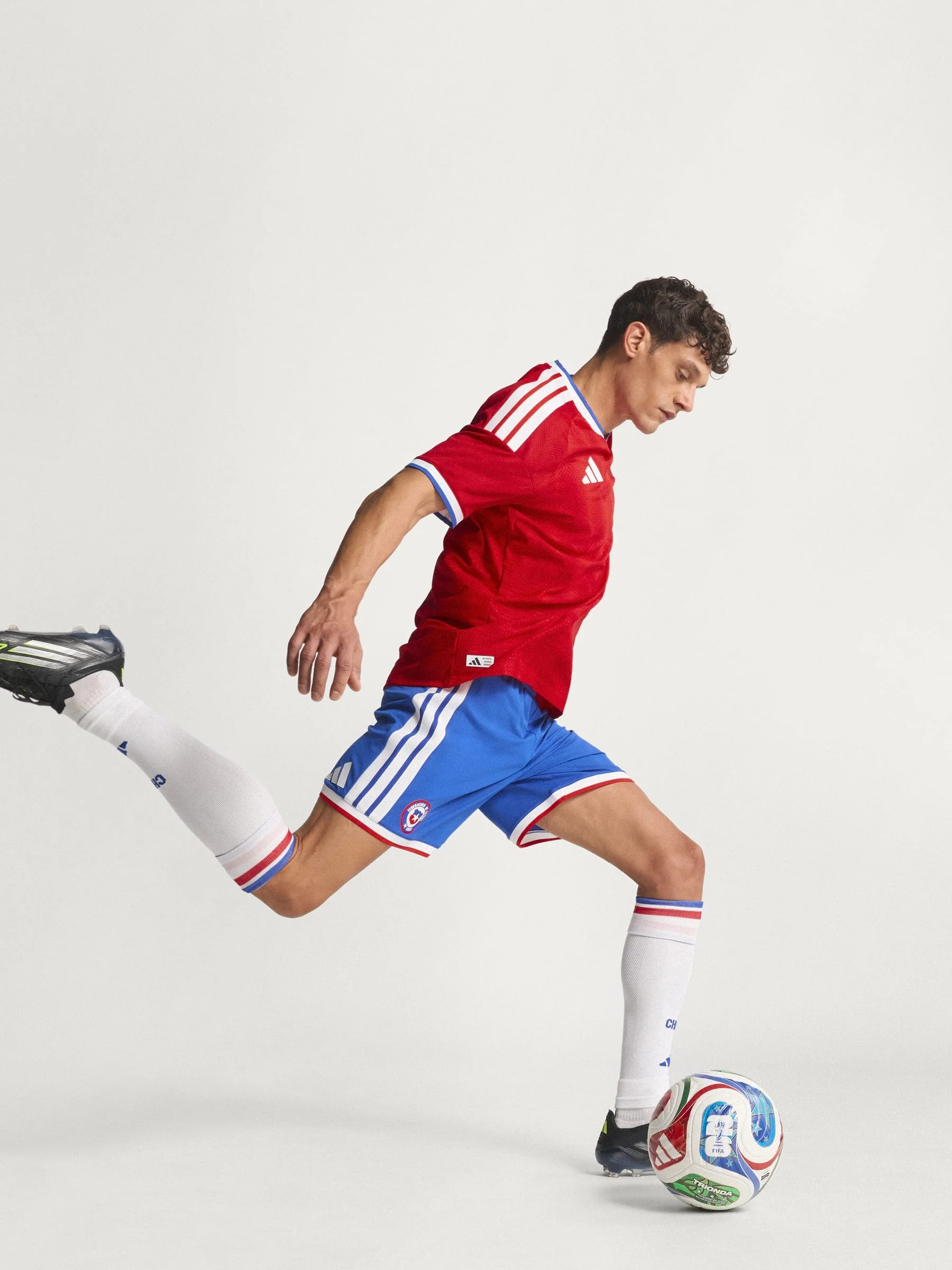 Chile 26 Home Authentic Jersey - 1