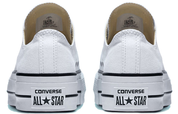 (WMNS) Converse Chuck Taylor All Star Lift Ox 'White Black' 560251C - 4