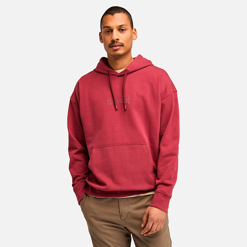 Timberland Men's Back Logo Hoodie outlook