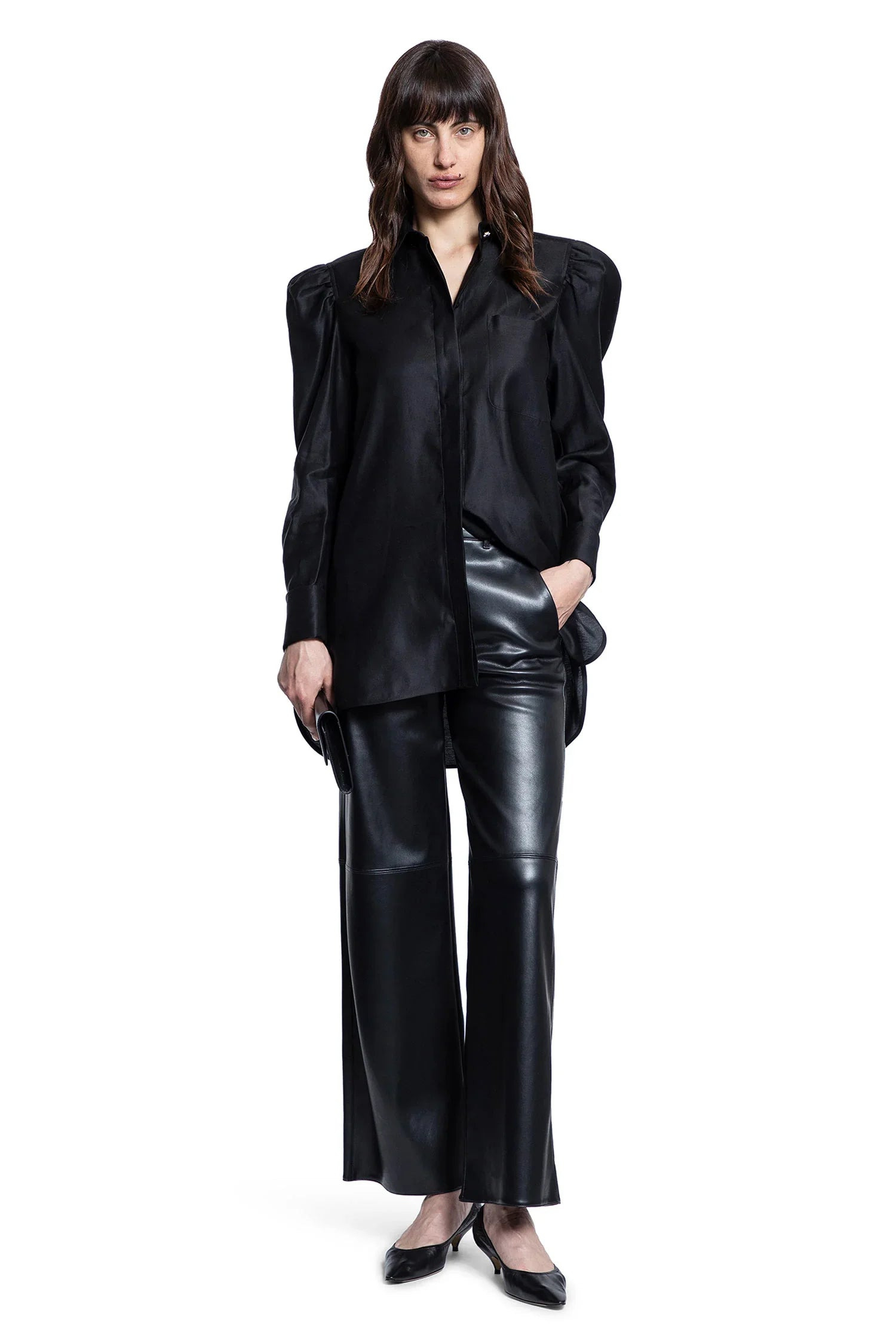 Cotton-Satin-Shirt - 4