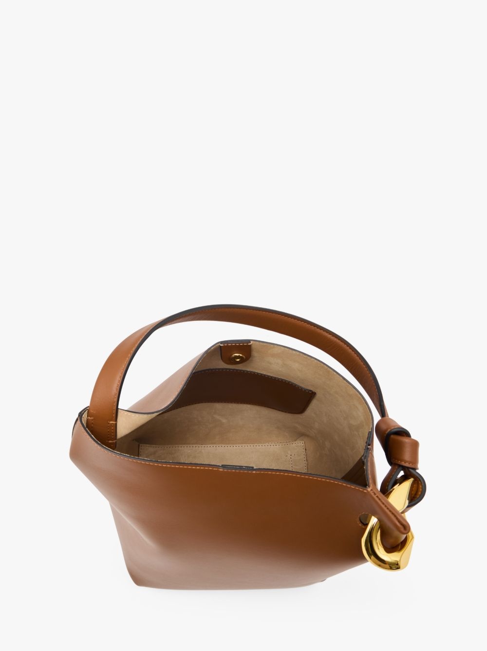 JWA CORNER BUCKET - LEATHER TOP HANDLE BAG - 3