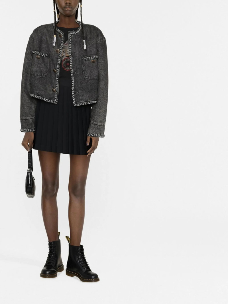R13 R13 Chain-embellished Denim Jacket outlook