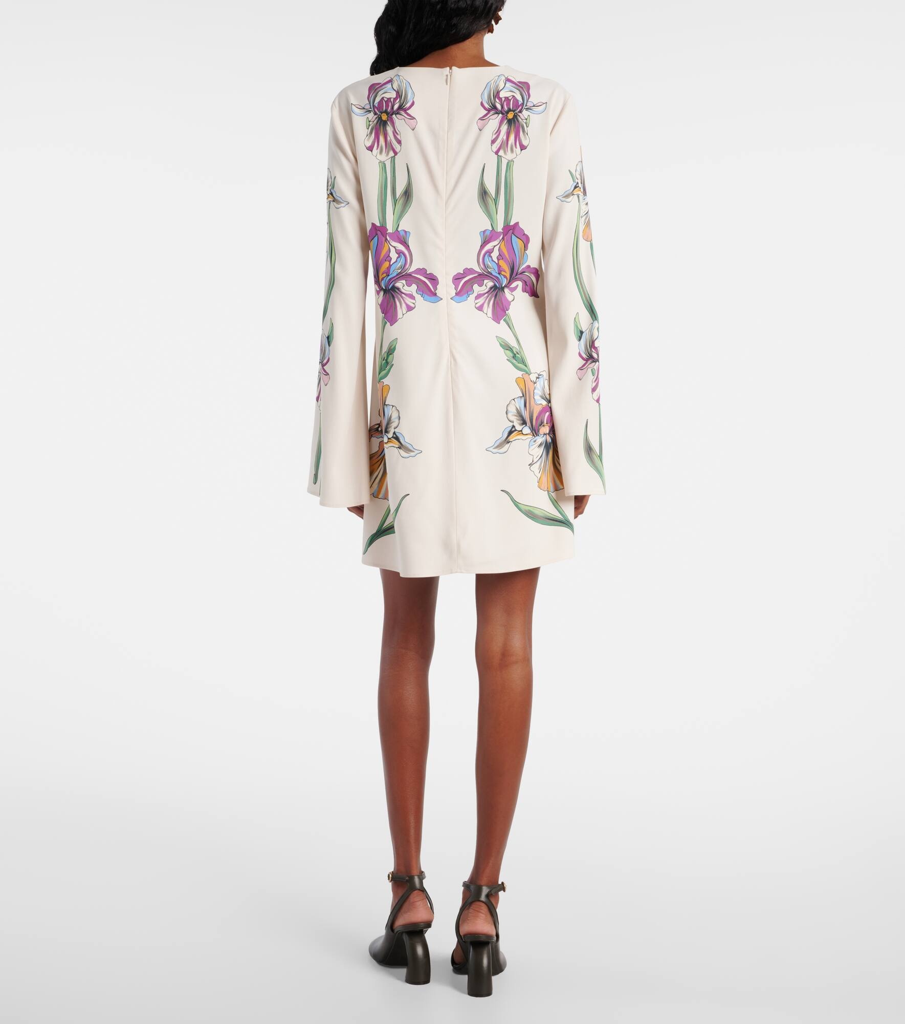 Supremes Swing floral jersey minidress - 3