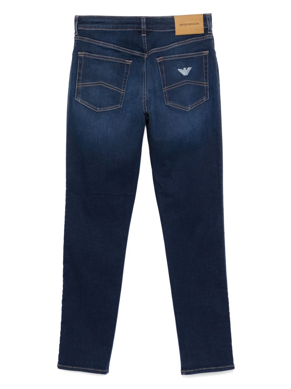 logo-patch jeans - 2