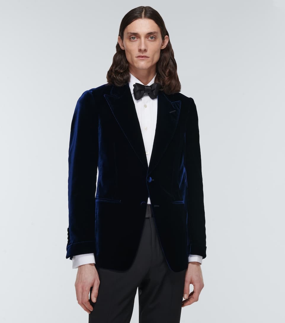Shelton velvet blazer - 3
