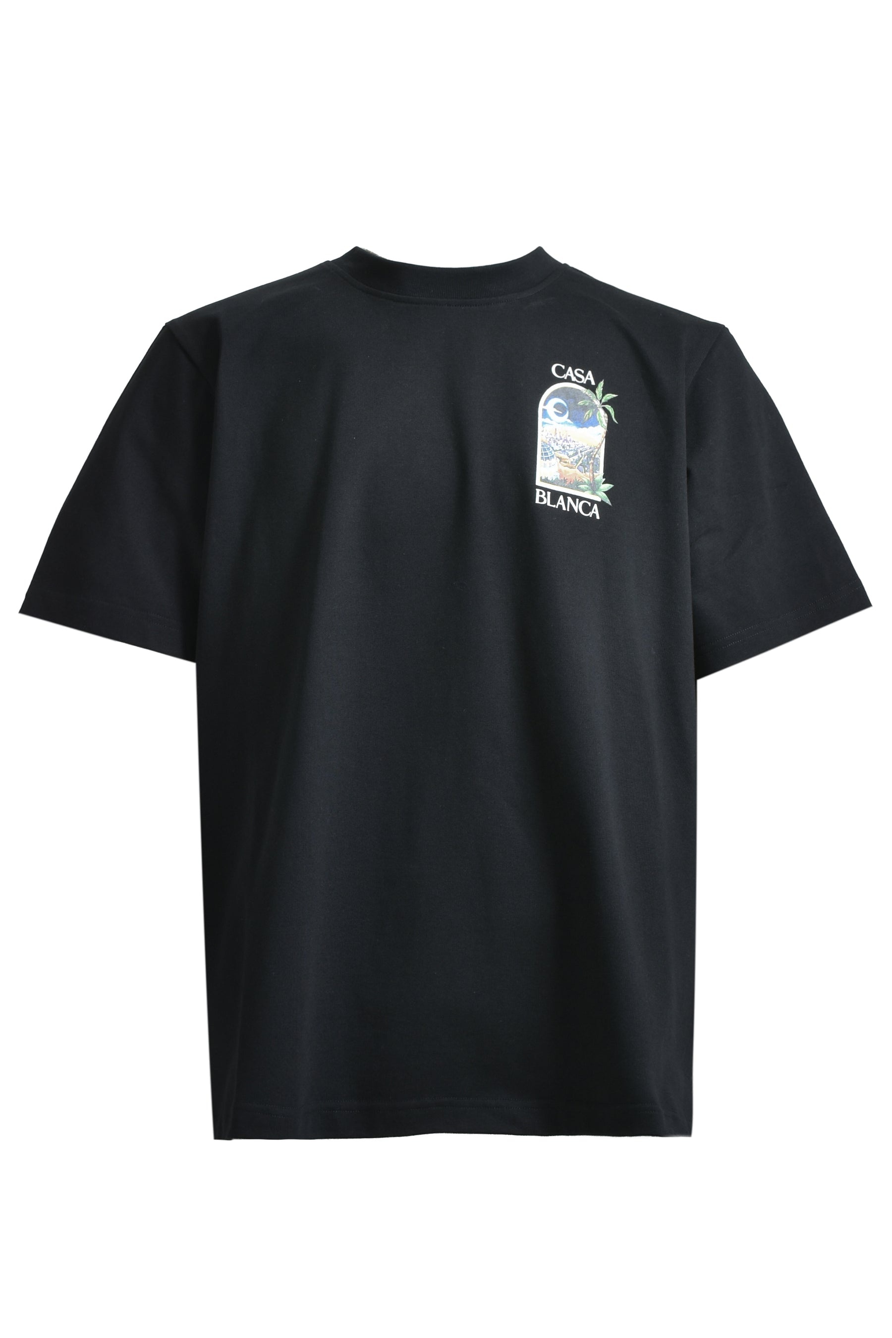 CASABLANCA LA NIGHT PRINTED T-SHIRT / BLK | nubiantokyo