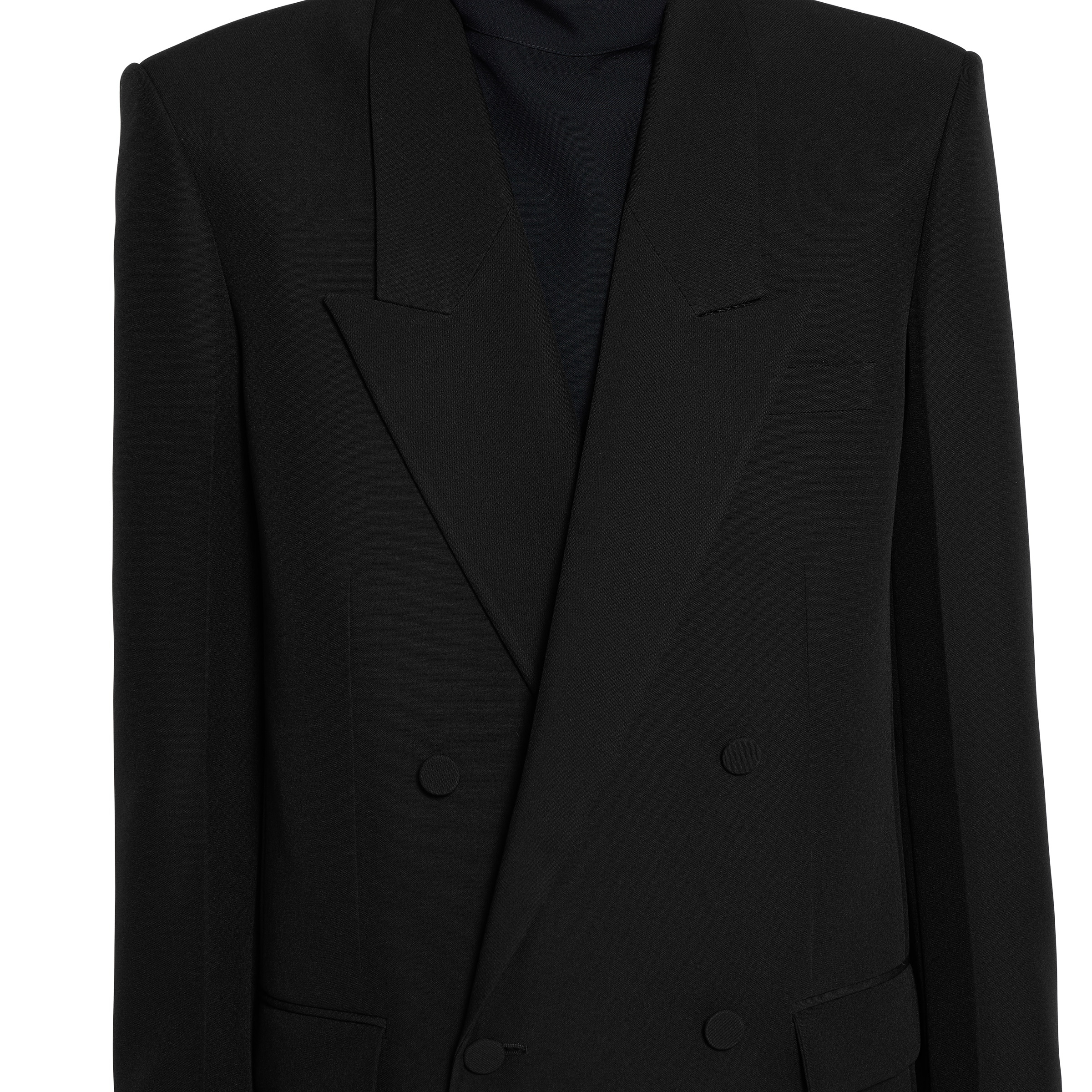 Double-breast technical panama jacket - 5