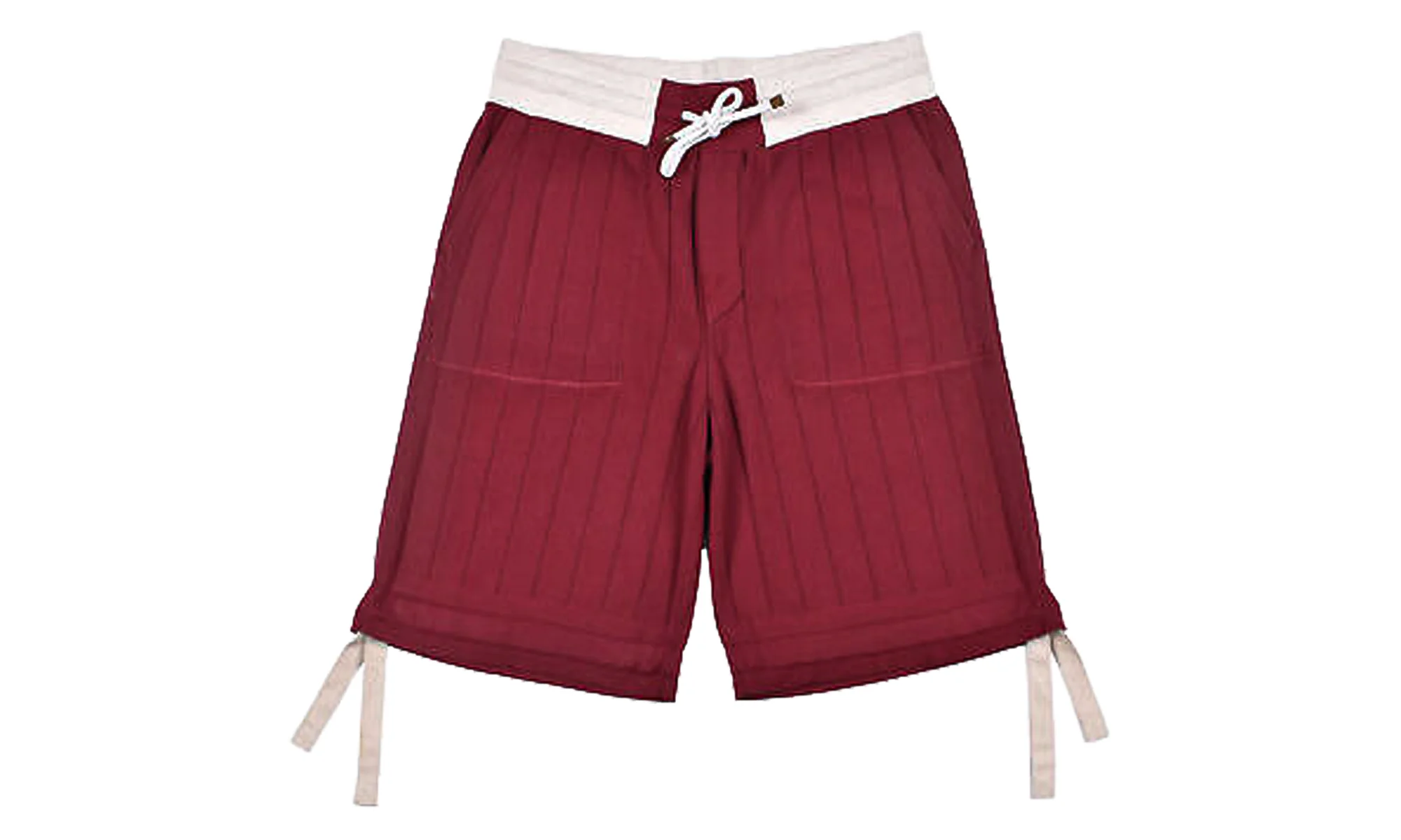 Knit Bermuda Shorts "Burgundy" BRUN222 - 1