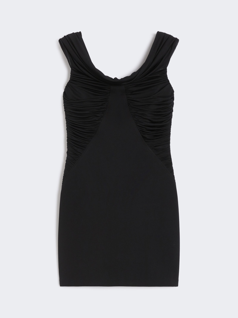 NAVILE Off-the-shoulder viscose jersey dress 1