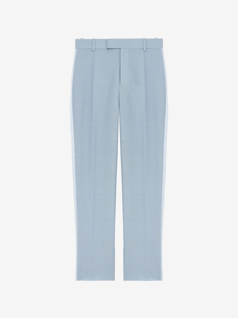 Wool Mohair Tuxedo Trousers 1