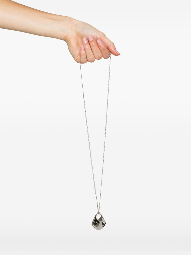 KHAITE small Lotus chain pendant necklace outlook