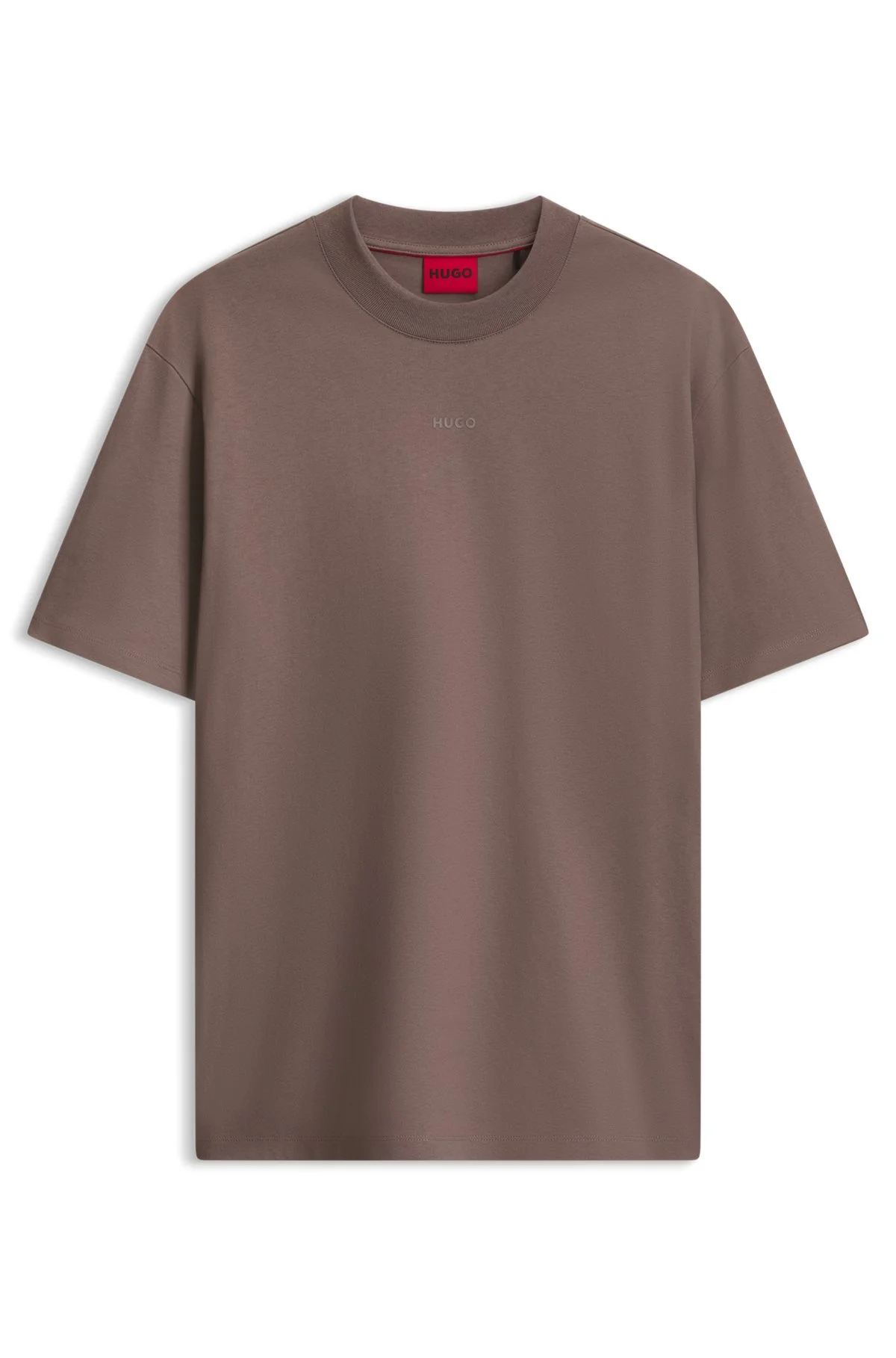 RELAXED-FIT T-SHIRT WITH CENTERED LOGO DETAIL - 1