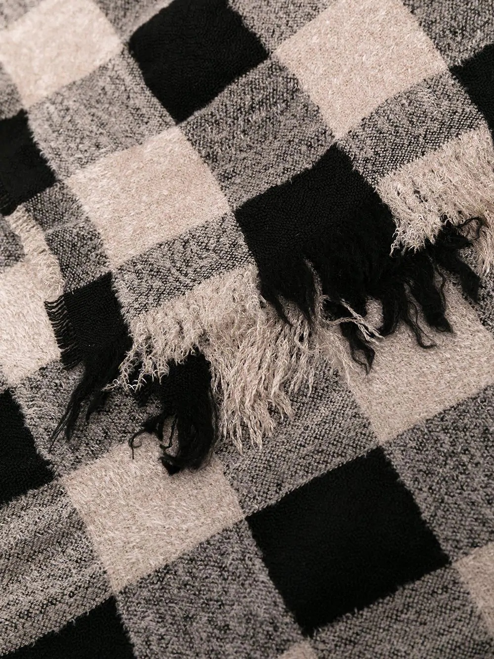 Sebastian checked wool scarf - 3