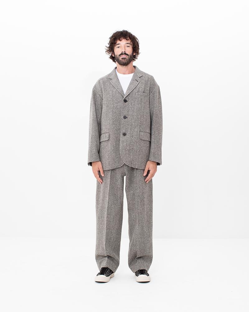 RUSSO PANTS (DONEGAL TWEED) BROWN - 6