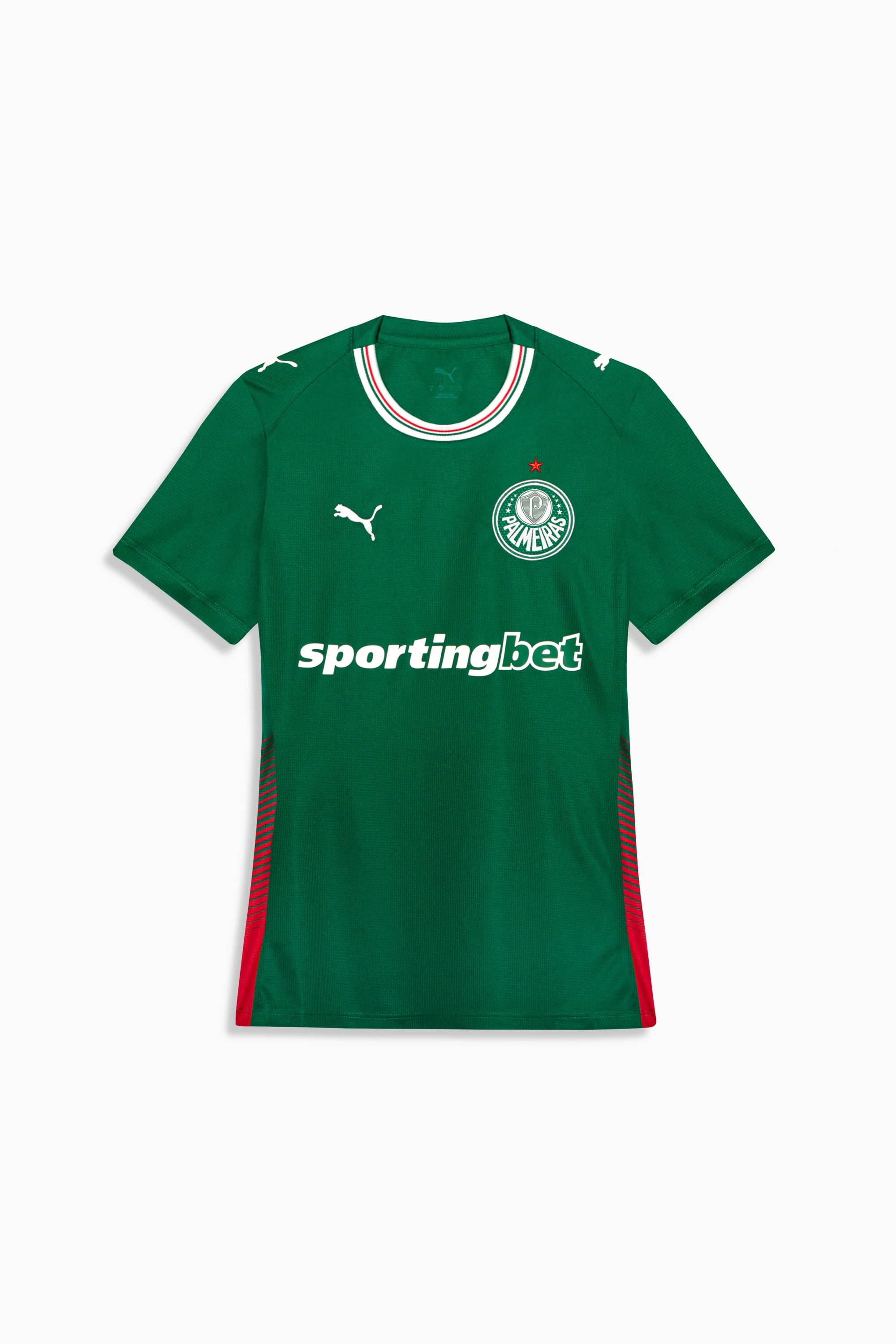 SE Palmeiras Torcedor Home Women's Soccer Jersey - 1