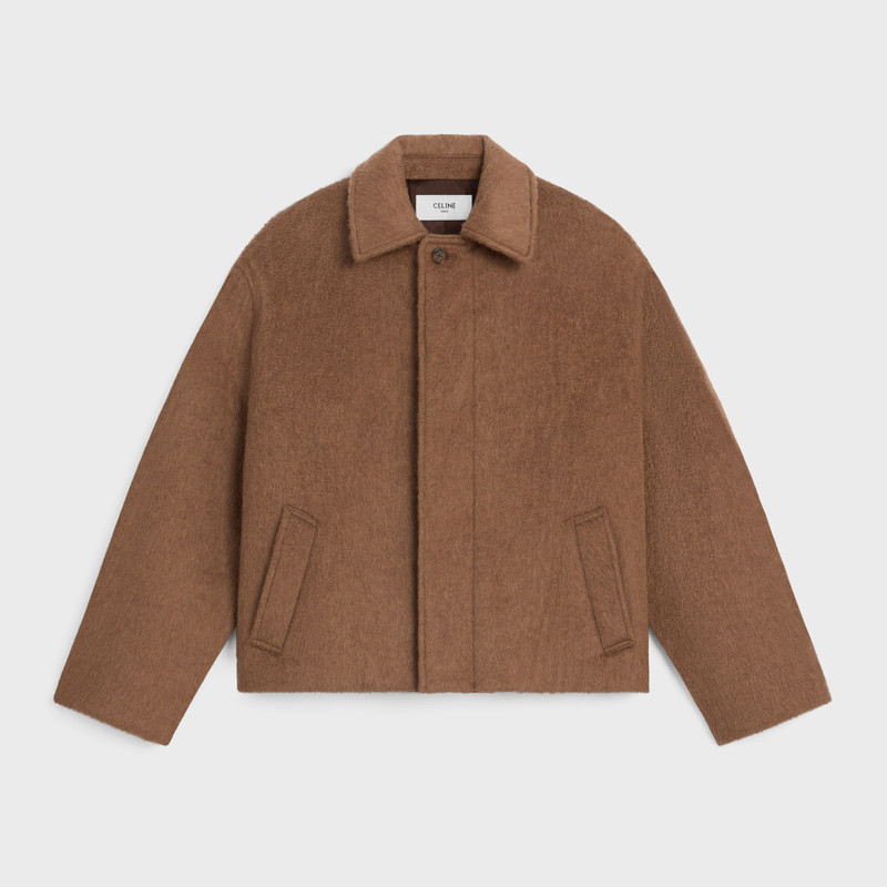 jacket IN double-face cashmere and camel 1