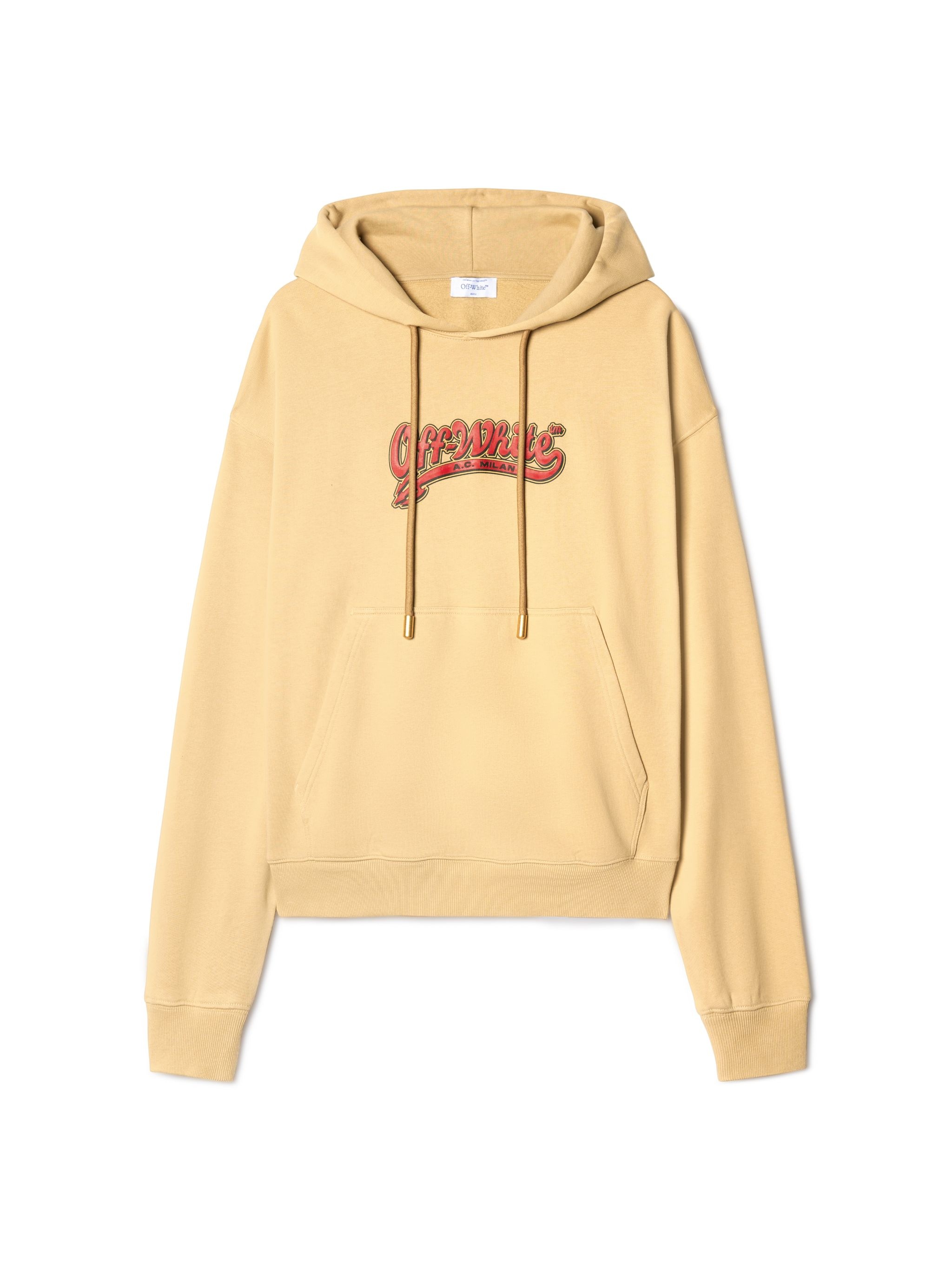 Off-white C/o Ac Milan Gold Arrow Hoodie - 1