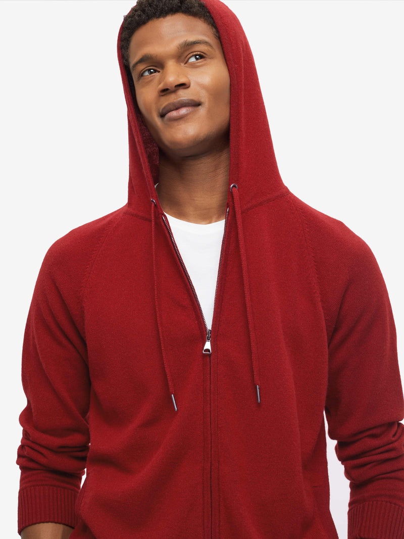 Men's Hoodie Finley 10 Cashmere Red - 6
