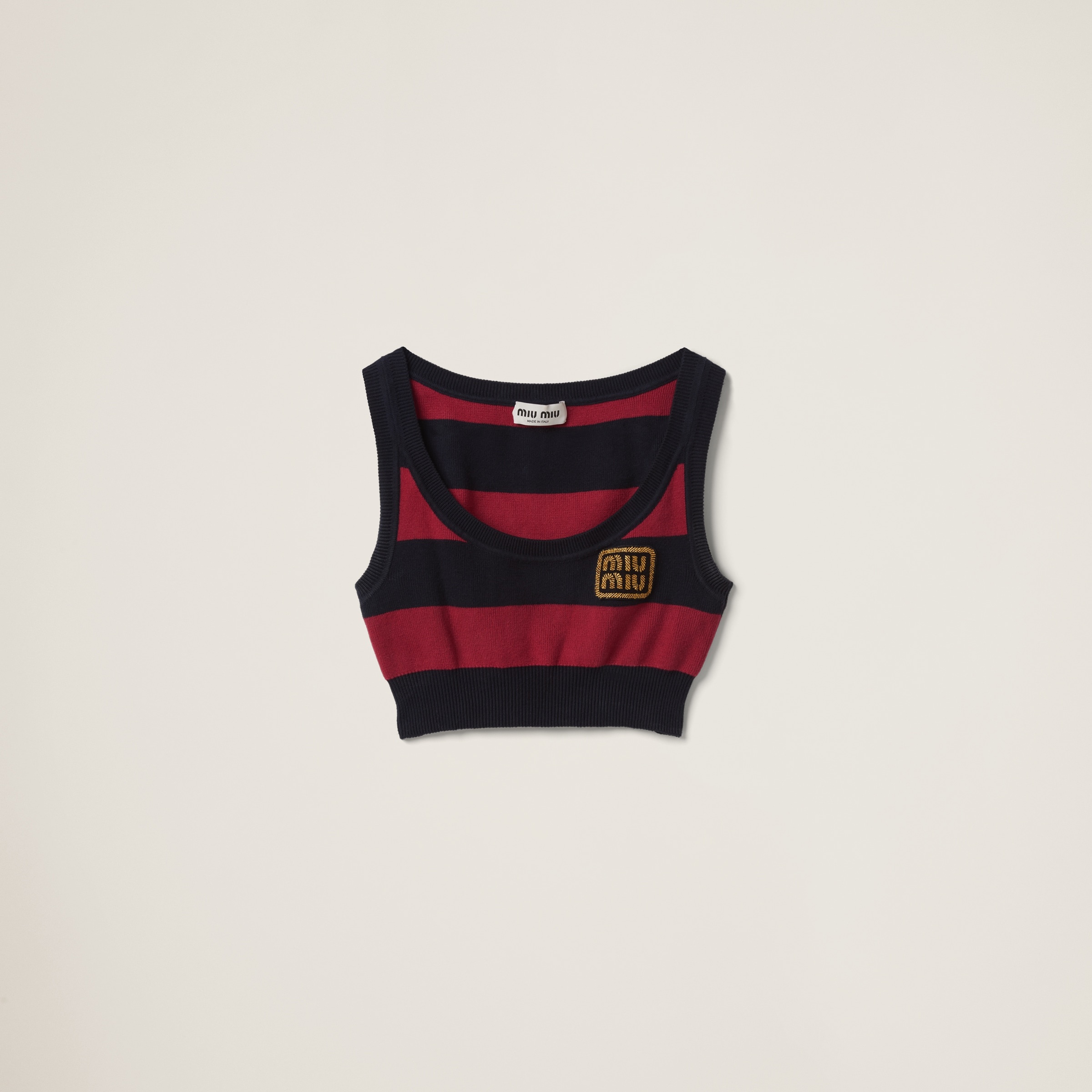 Cotton knit top - 1
