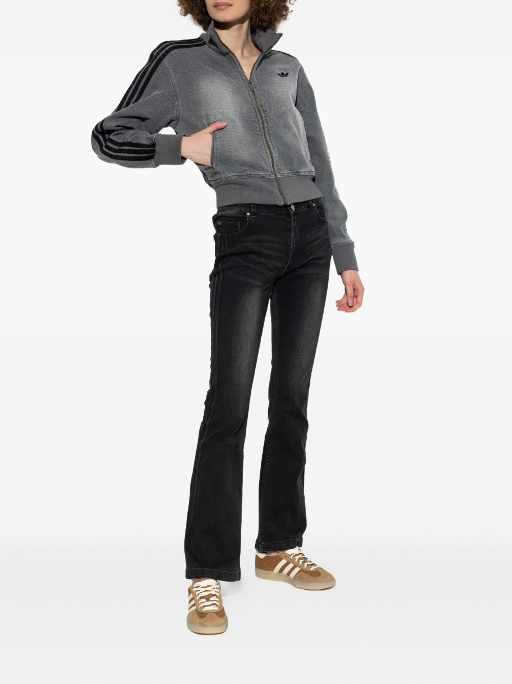 distressed jeans - 2