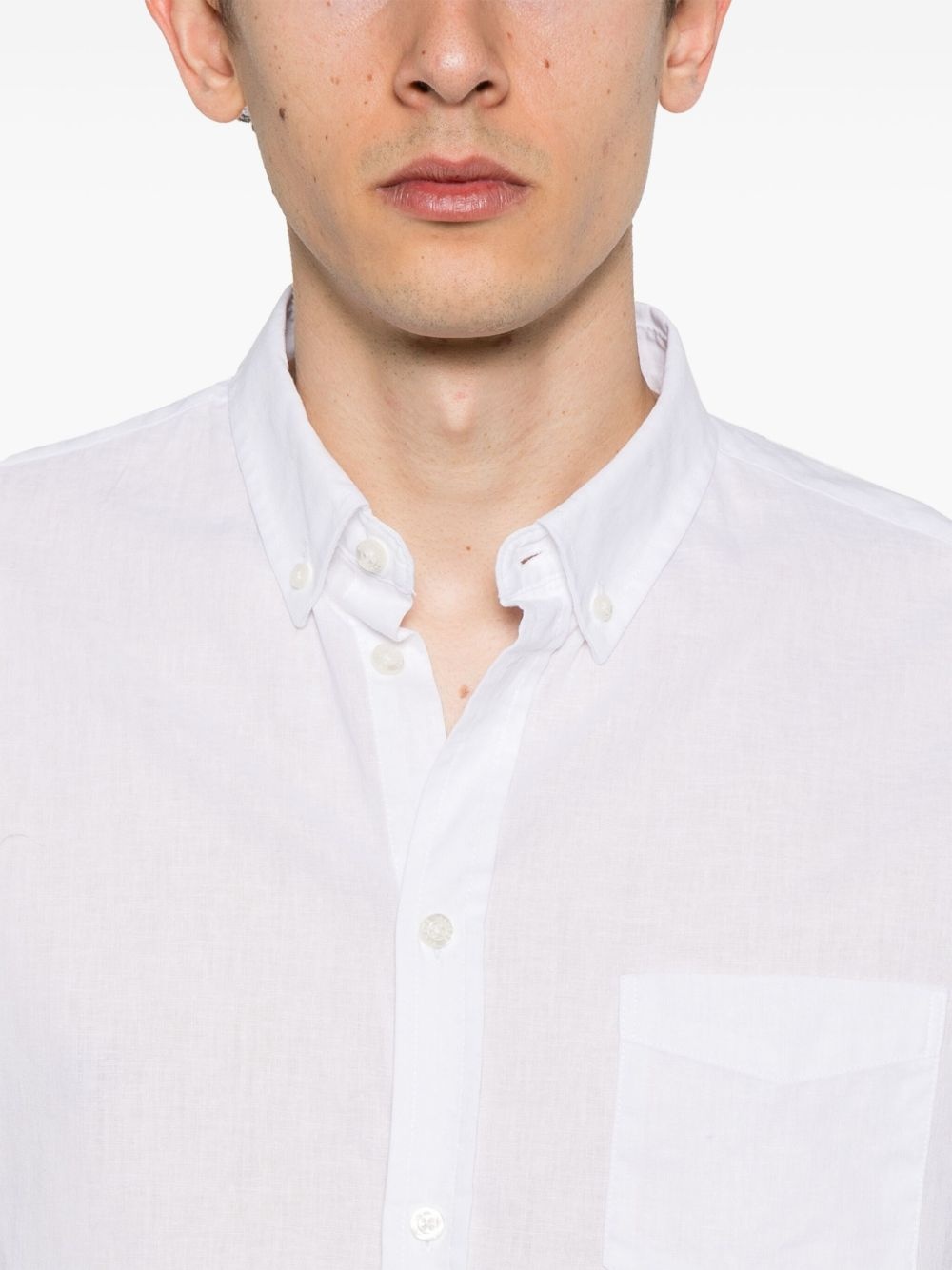 Liam slub-texture shirt - 5