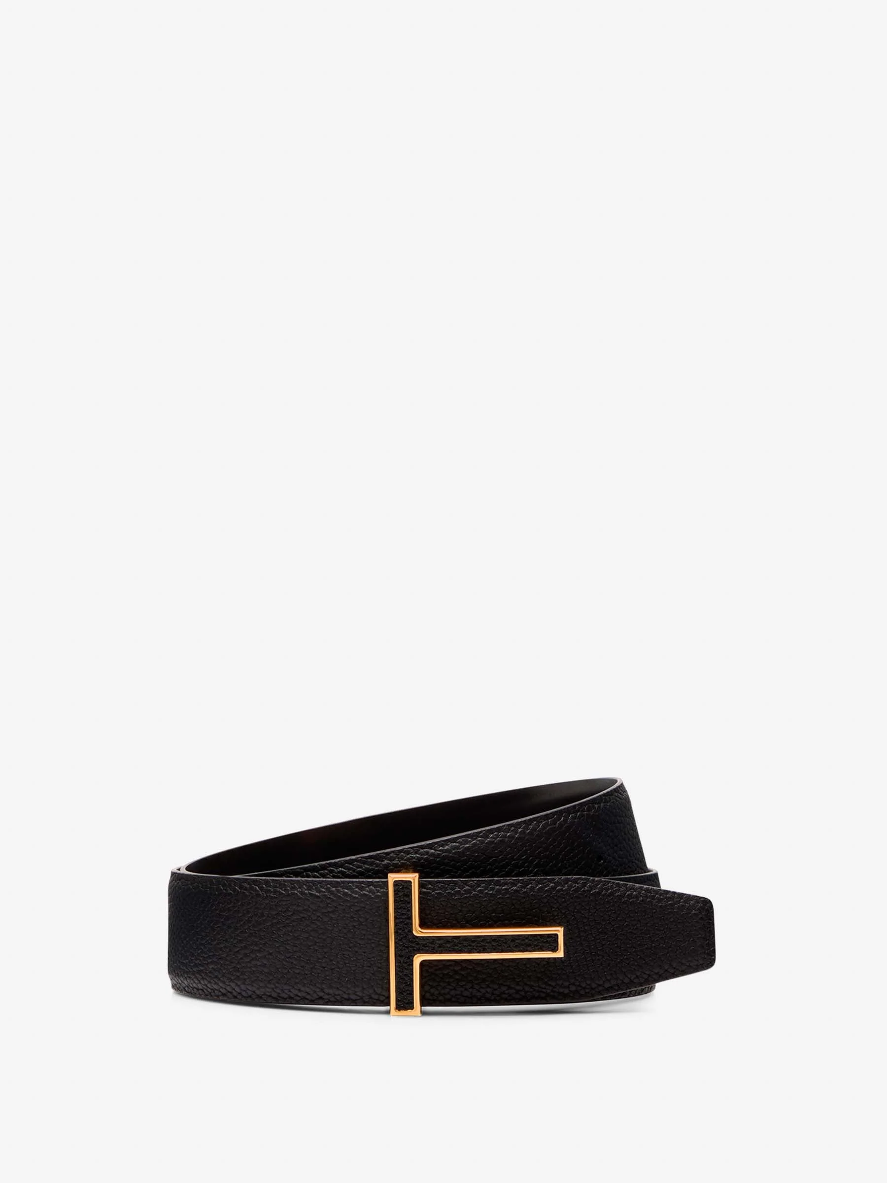 LEATHER LOGO BELT - 1