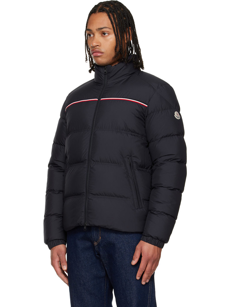 Moncler Navy Archivo Bouvaque Down Jacket outlook