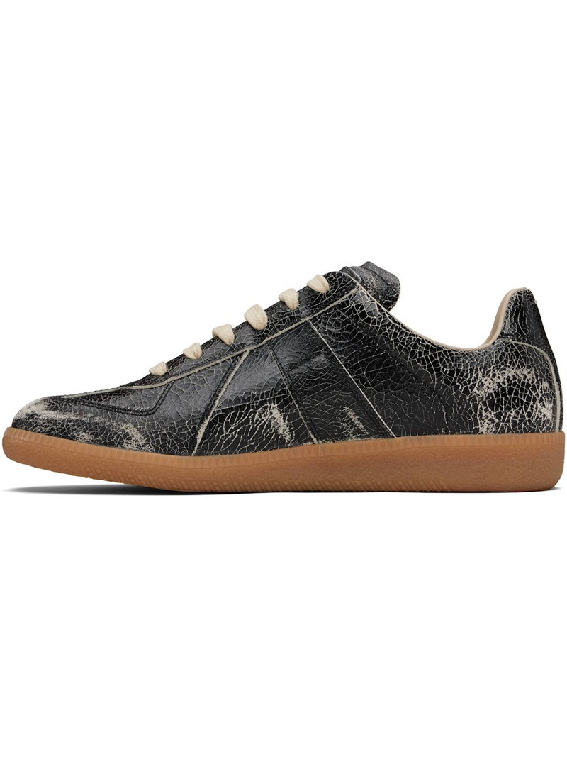 Maison Margiela Black Replica Sneakers outlook