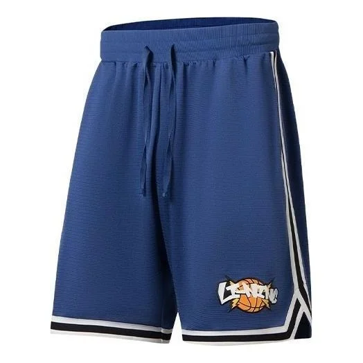 Li-Ning Logo Basketball Shorts 'Blue' AAPS269-2 - 1