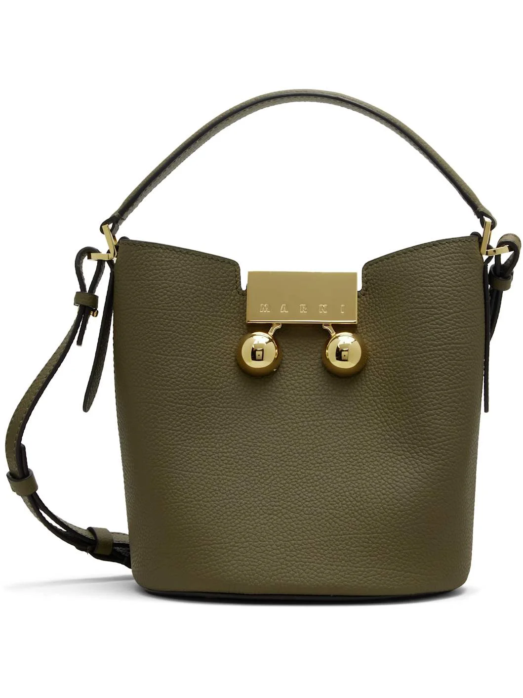 Khaki Trunkaroo Bucket Bag - 1