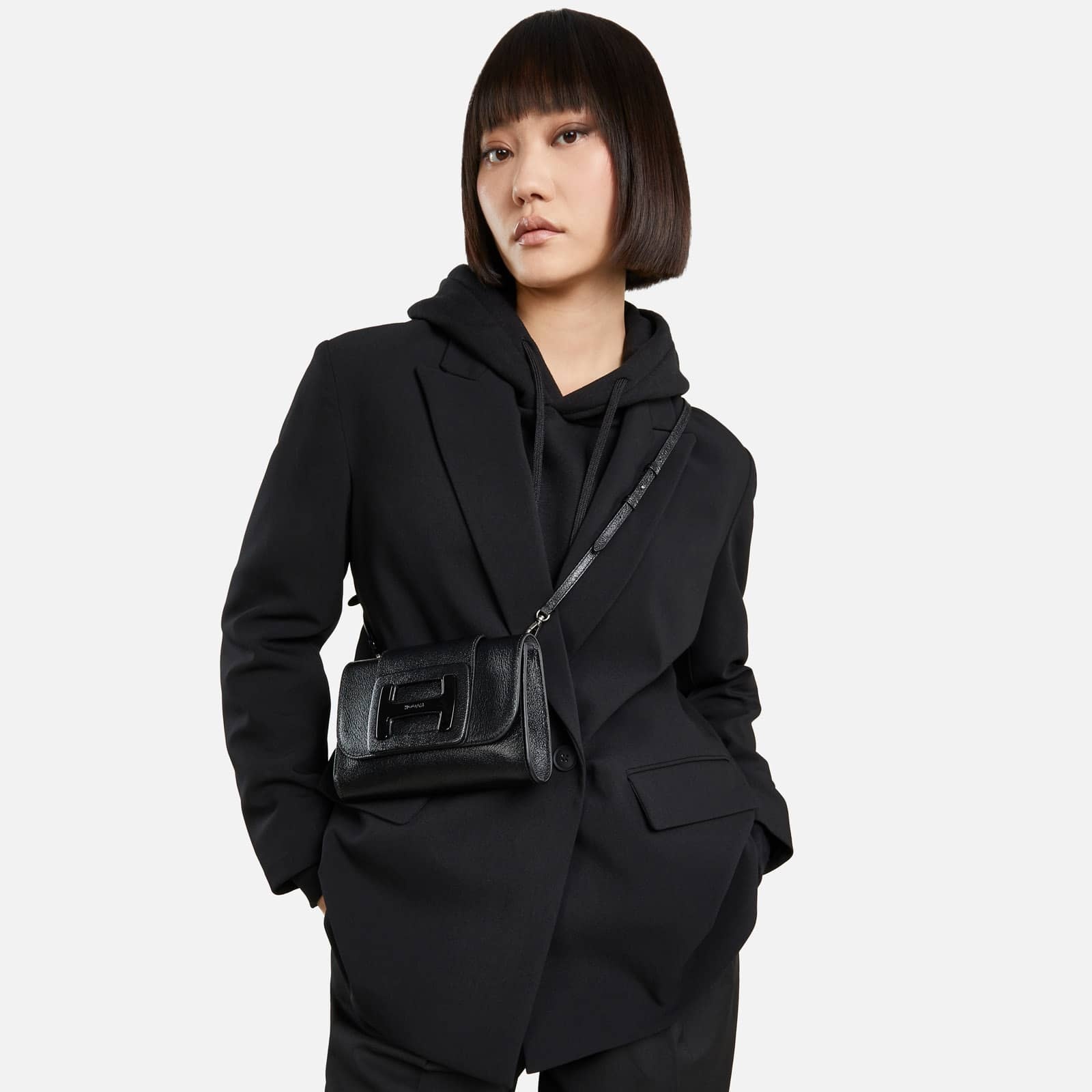 Hogan H-Bag Crossbody Black - 4