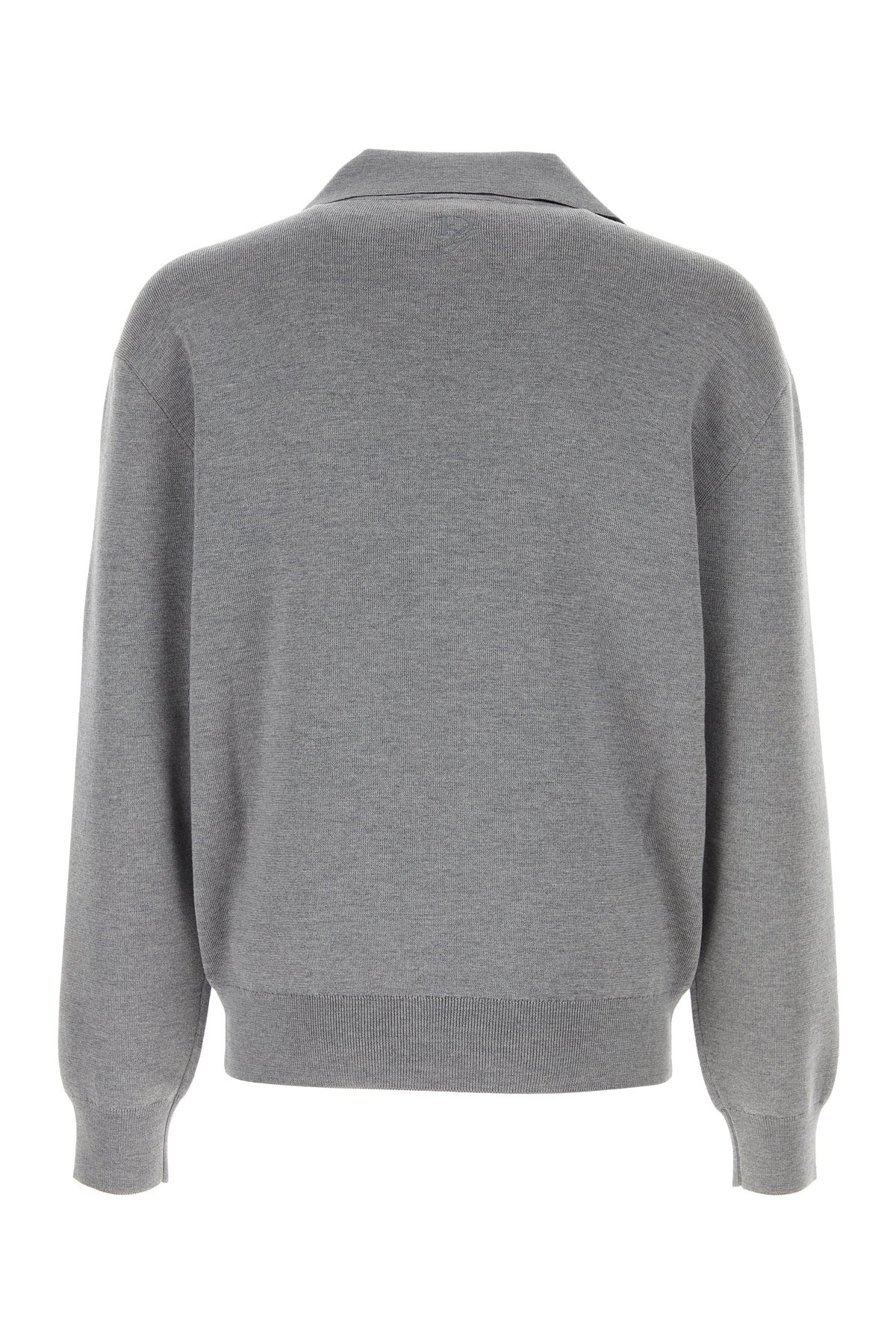 Grey wool blend sweater - 2