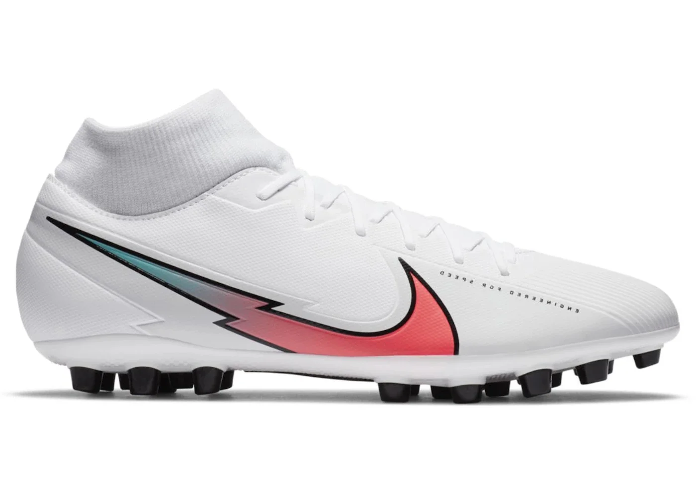 Nike Mercurial Superfly 7 Academy AG White Flash Crimson - 1