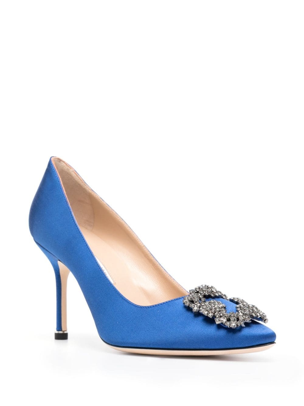 Hangisi 90mm satin pumps - 2