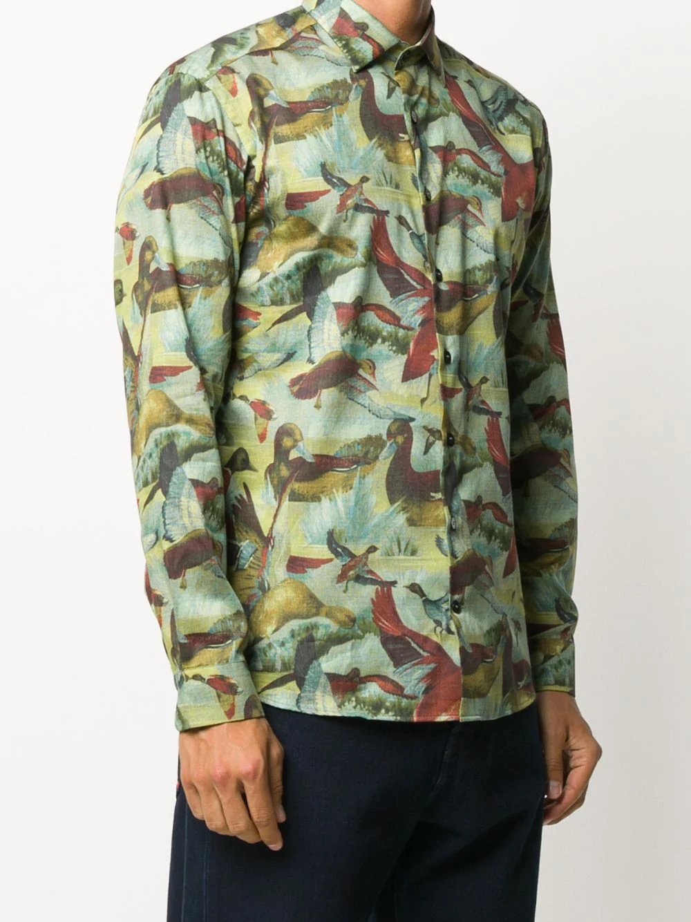 bird print shirt - 3