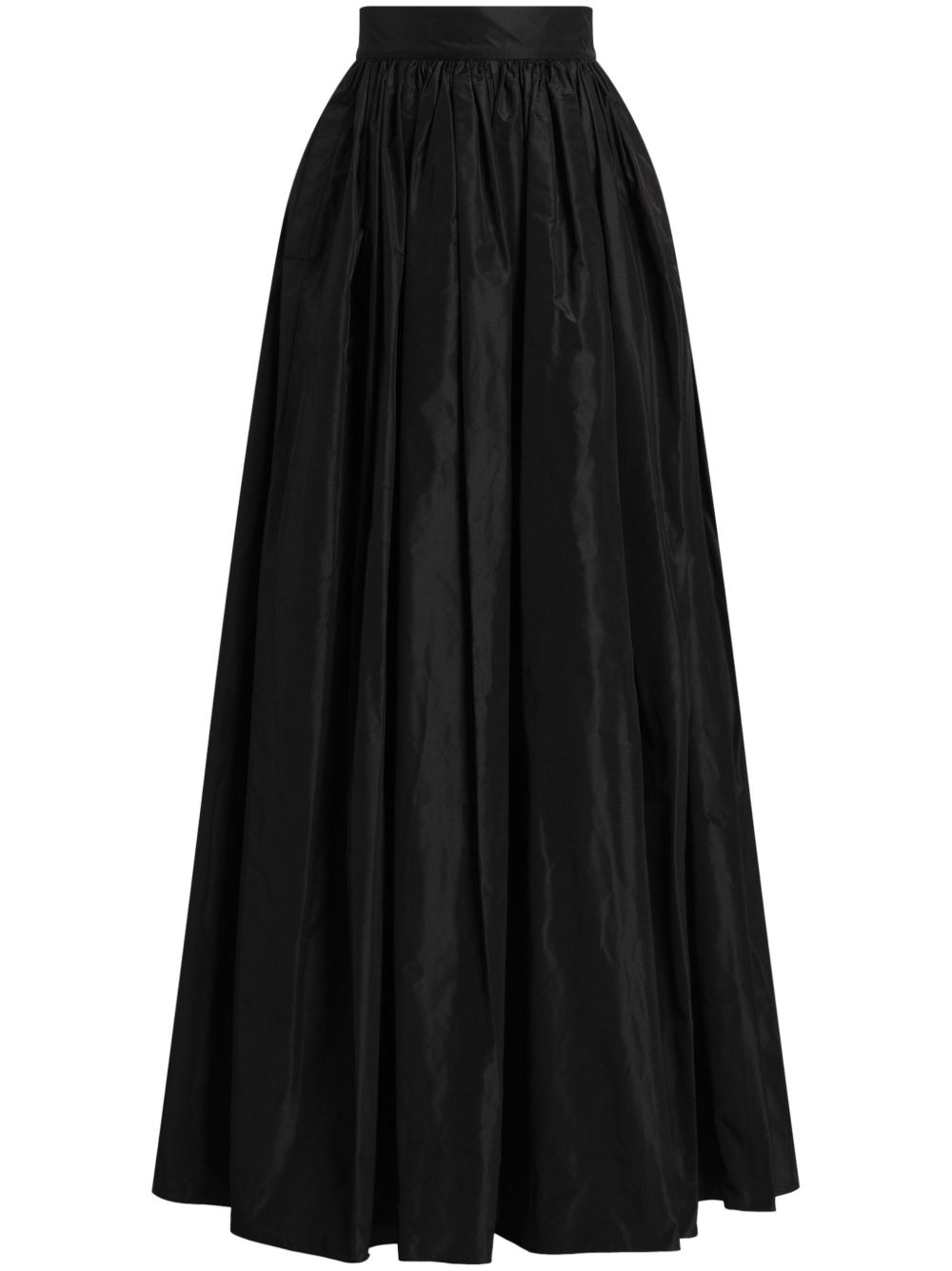 taffeta circle maxi skirt - 1