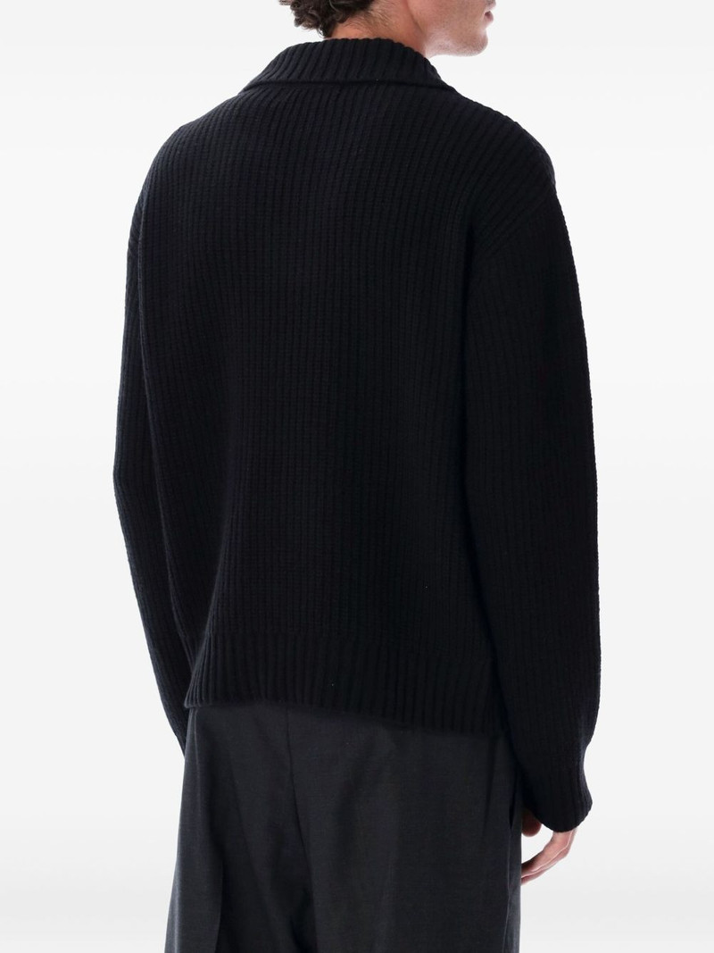 mfpen spread-collar wool sweater outlook