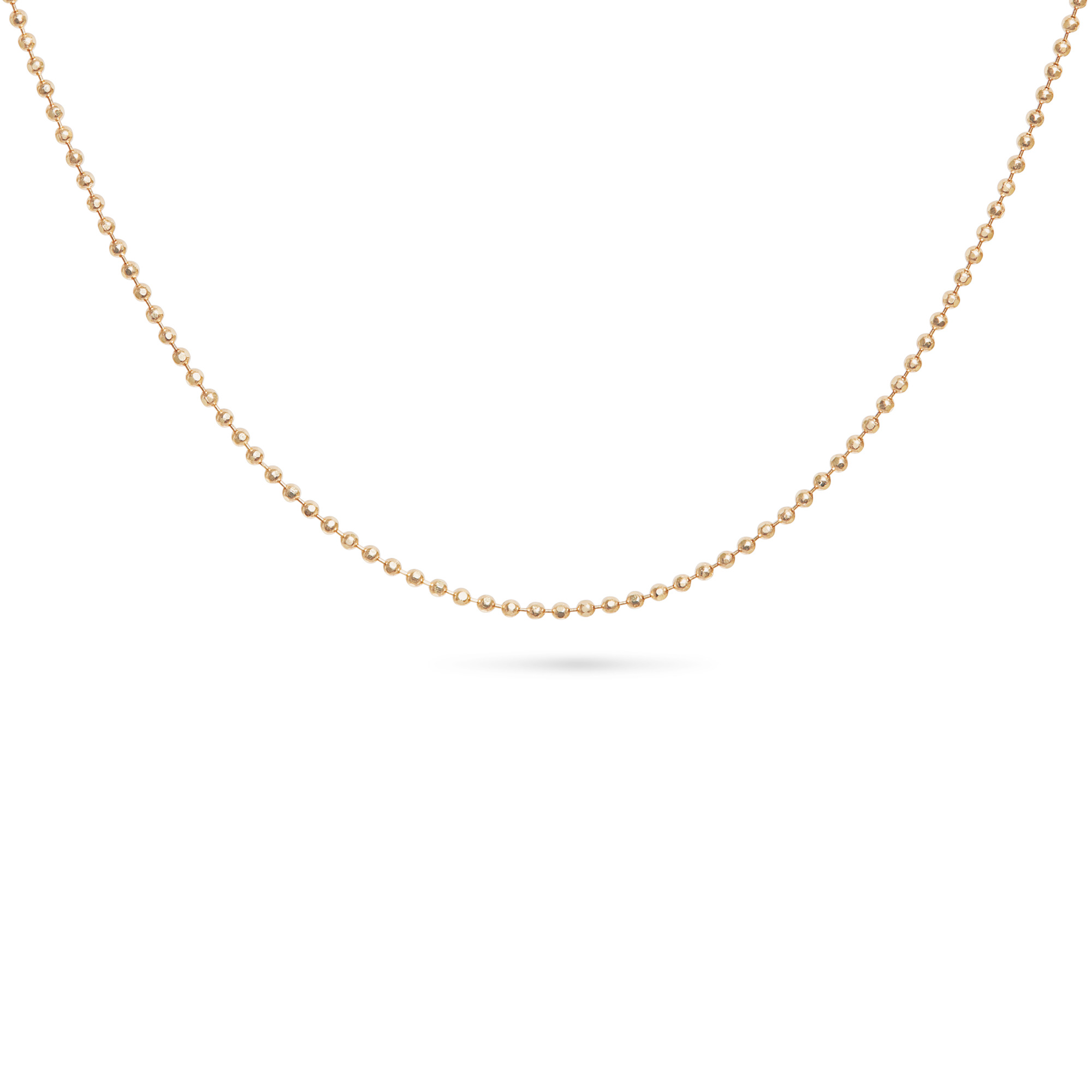 Diamond Cut Bead Chain - 3