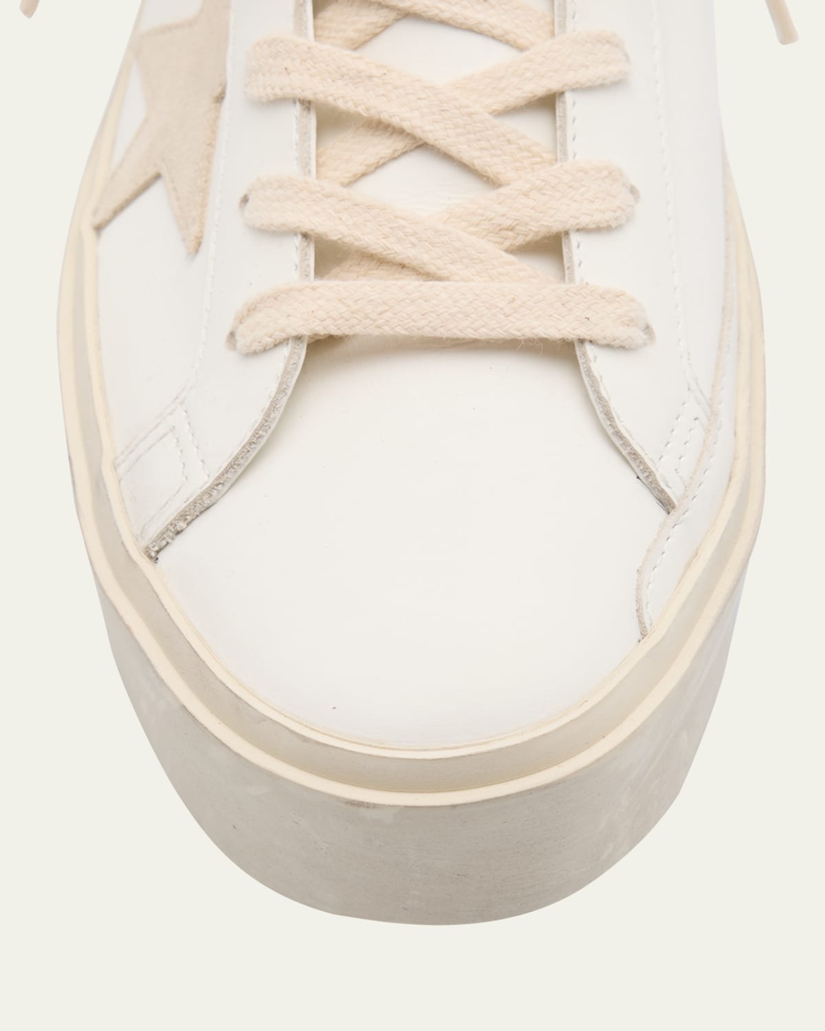 Hi Star Leather Low-Top Sneakers - 6