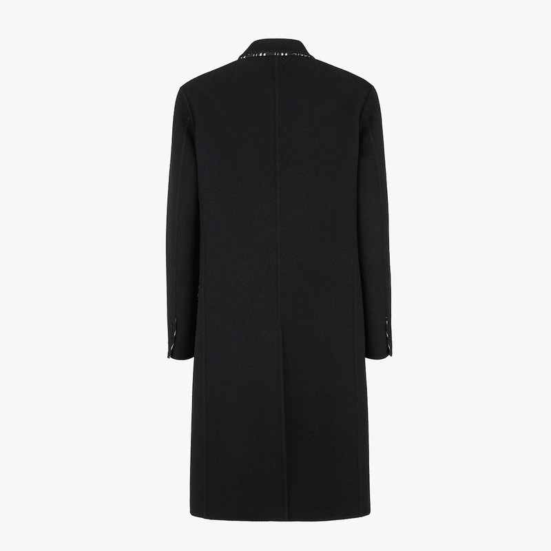 Black wool coat 2